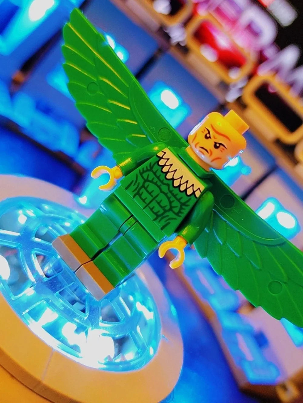 Spiderman Vulture Minifigure Lego Compatible